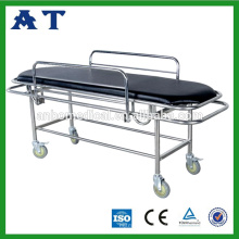 Médico de acero inoxidable de primeros auxilios médico paciente cama de tratamiento